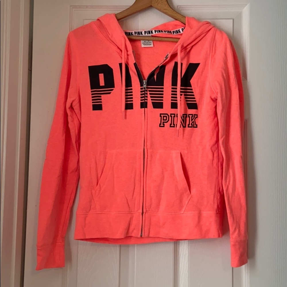 Victoria secret pink full zip hoodie